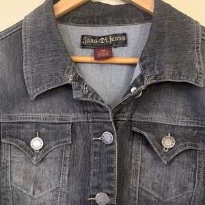 Women's Gray Denim Jacket‎